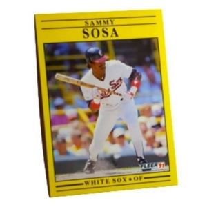 1991 Fleer Sammy Sosa MLB Trading Card #136